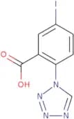 5-Iodo-2-(1H-1,2,3,4-tetrazol-1-yl)benzoic acid