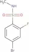 4-Bromo-2-fluoro-N-methylbenzene-1-sulfonamide