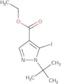 Ethyl 1-tert-butyl-5-iodo-1H-pyrazole-4-carboxylate