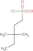 3,3-Dimethylpentane-1-sulfonyl chloride