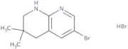 6-Bromo-3,3-dimethyl-1,2,3,4-tetrahydro-1,8-naphthyridine hydrobromide