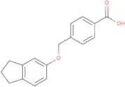 4-[(2,3-Dihydro-1H-inden-5-yloxy)methyl]benzoic acid