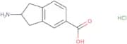 2-Amino-2,3-dihydro-1H-indene-5-carboxylic acid hydrochloride