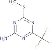 4-(Methylsulfanyl)-6-(trifluoromethyl)-1,3,5-triazin-2-amine