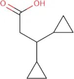 3,3-Dicyclopropylpropanoic acid