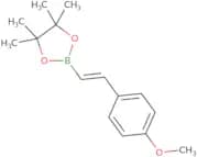 2-[(1E)-2-(4-methoxyphenyl)ethenyl]-4,4,5,5-tetramethyl-1,3,2-dioxaborolane