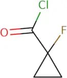 1-Fluorocyclopropane-1-carbonyl chloride