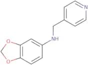 Benzo[1,3]dioxol-5-yl-pyridin-4-ylmethyl-amine
