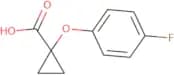 1-(4-Fluorophenoxy)cyclopropane-1-carboxylic acid