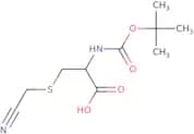 (R)-2-((tert-Butoxycarbonyl)amino)-3-((cyanomethyl)thio)propanoic acid