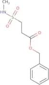Benzyl 3-(methylsulfamoyl)propanoate