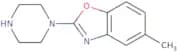 5-Methyl-2-(piperazin-1-yl)-1,3-benzoxazole