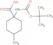 1-{[(tert-Butoxy)carbonyl]amino}-4-methylcyclohexane-1-carboxylic acid