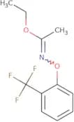 Ethyl N-[2-(trifluoromethyl)phenoxy]ethanecarboximidate