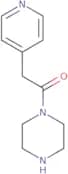 1-(Piperazin-1-yl)-2-(pyridin-4-yl)ethan-1-one