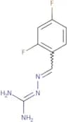 N-{[(2,4-Difluorophenyl)methylidene]amino}guanidine