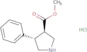 rac-methyl (3R,4S)-4-phenylpyrrolidine-3-carboxylate hydrochloride, trans