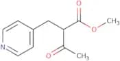 Methyl 2-acetyl-3-(4-pyridyl)propanoate