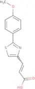 (2E)-3-[2-(4-Methoxyphenyl)-1,3-thiazol-4-yl]prop-2-enoic acid