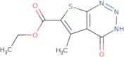 Ethyl 5-methyl-4-oxo-3H,4H-thieno[2,3-d][1,2,3]triazine-6-carboxylate