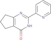 2-(Pyridin-2-yl)-3H,4H,5H,6H,7H-cyclopenta[D]pyrimidin-4-one