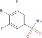 4-Bromo-3,5-difluorobenzenesulfonamide