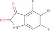 5-Bromo-4,6-difluoro-2,3-dihydro-1H-indole-2,3-dione