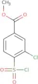 methyl 3-chloro-4-(chlorosulfonyl)benzoate