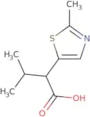 3-Methyl-2-(2-methyl-1,3-thiazol-5-yl)butanoic acid