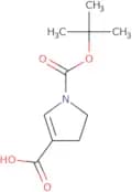 1-[(tert-Butoxy)carbonyl]-4,5-dihydro-1H-pyrrole-3-carboxylic acid