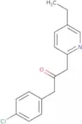 1-(4-Chlorophenyl)-3-(5-ethylpyridin-2-yl)propan-2-one