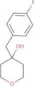 4-[(4-Fluorophenyl)methyl]oxan-4-ol