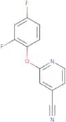 2-(2,4-Difluorophenoxy)pyridine-4-carbonitrile
