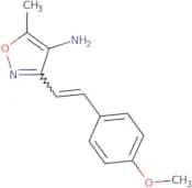 3-[2-(4-Methoxyphenyl)ethenyl]-5-methyl-1,2-oxazol-4-amine