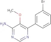 6-(3-Bromophenyl)-5-methoxypyrimidin-4-amine