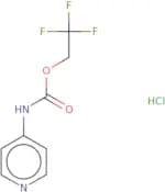 2,2,2-Trifluoroethyl N-(pyridin-4-yl)carbamate hydrochloride