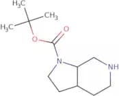rac-tert-butyl (3aR,7aS)-octahydro-1H-pyrrolo[2,3-c]pyridine-1-carboxylate, cis