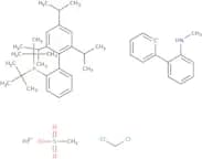 Methanesulfonato(2-di-t-butylphosphino-2',4',6'-tri-i-propyl-1,1'-biphenyl)(2'-methylamino-1,1'-bi…