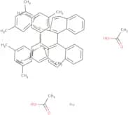 Diacetato{(S)-(-)-2,2'-bis[di(3,5-xylyl)phosphino]-1,1'-binaphthyl}ruthenium(II) Ru(OAc)2[(S)-xylb…