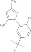 1-[2-Chloro-5-(trifluoromethyl)phenyl]-3-methyl-1H-pyrazol-5-amine