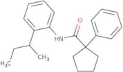 N-[2-(butan-2-yl)phenyl]-1-phenylcyclopentane-1-carboxamide