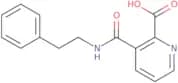 3-(N-(2-phenylethyl)carbamoyl)pyridine-2-carboxylic acid