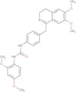 1-(4-((6,7-dimethoxy(3,4-dihydroisoquinolyl))methyl)phenyl)-3-(2,4-dimethoxyphenyl)urea