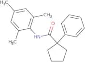 1-phenyl-N-(2,4,6-trimethylphenyl)cyclopentane-1-carboxamide