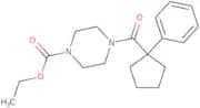 ethyl 4-(1-phenylcyclopentanecarbonyl)piperazine-1-carboxylate