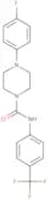 (4-(4-fluorophenyl)piperazinyl)-N-(4-(trifluoromethyl)phenyl)formamide