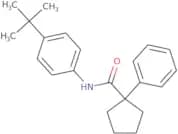 N-(4-tert-butylphenyl)-1-phenylcyclopentane-1-carboxamide