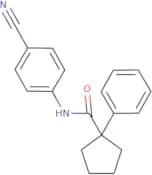N-(4-cyanophenyl)-1-phenylcyclopentane-1-carboxamide