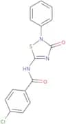 (4-chlorophenyl)-N-(4-oxo-3-phenyl(2,3,5-thiadiazolinyl))formamide
