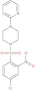 4-chloro-2-nitro-1-((4-(2-pyridyl)piperazinyl)sulfonyl)benzene